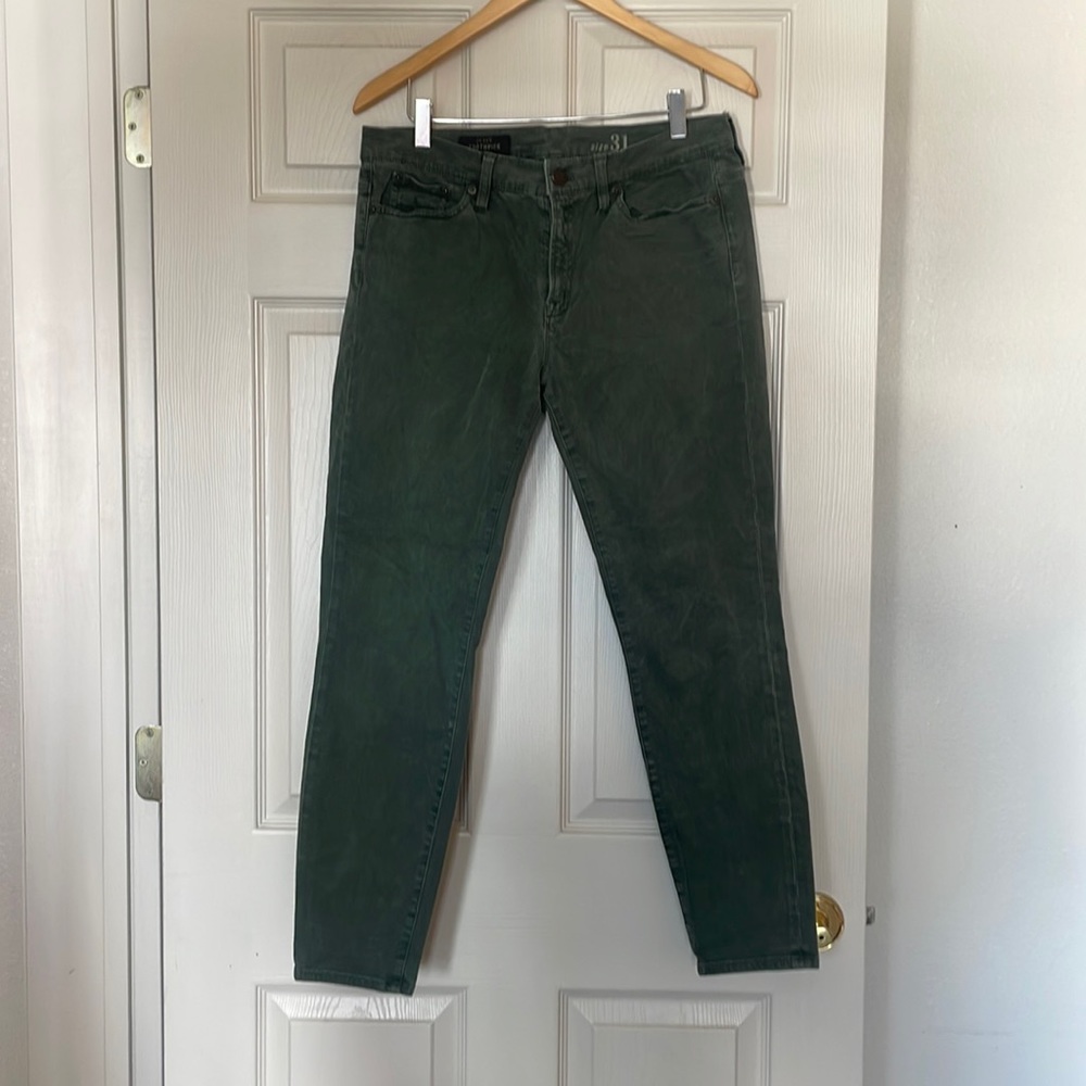 J.Crew Sateen Toothpick Pants